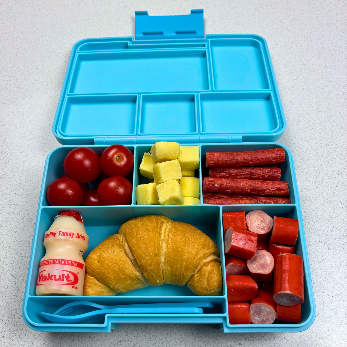 LUNCHPOP Kids Lunch Box - Blue POP!