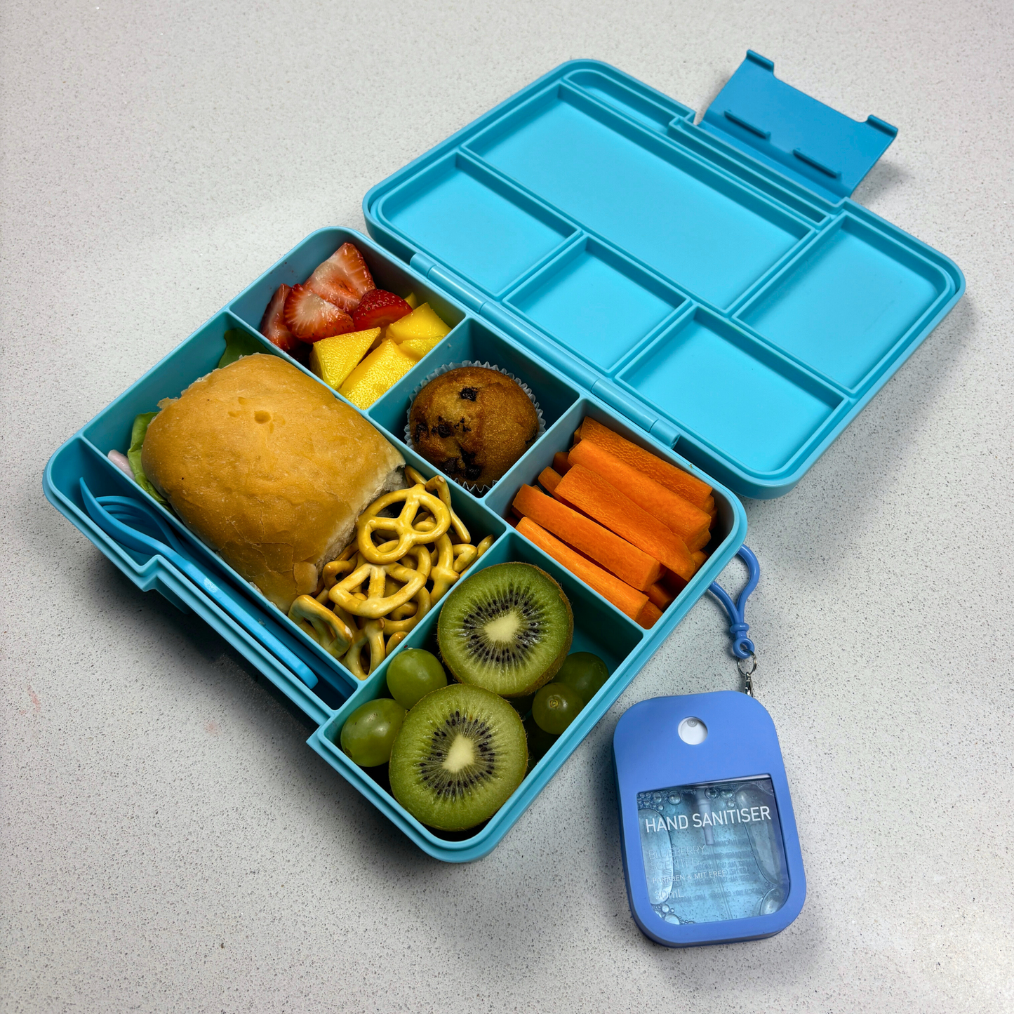 LUNCHPOP Kids Lunch Box - Blue POP!