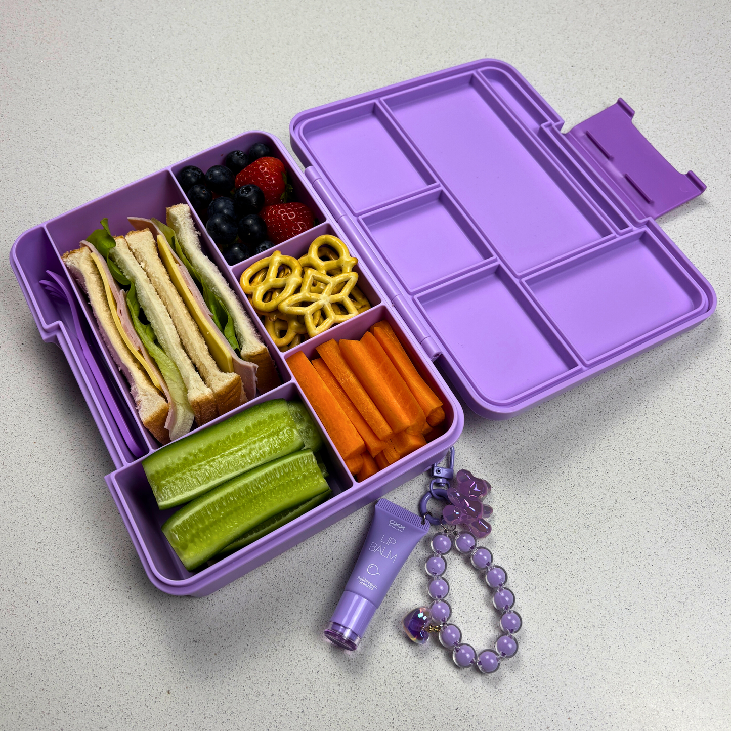 LUNCHPOP Kids Lunch Box - Purple POP!