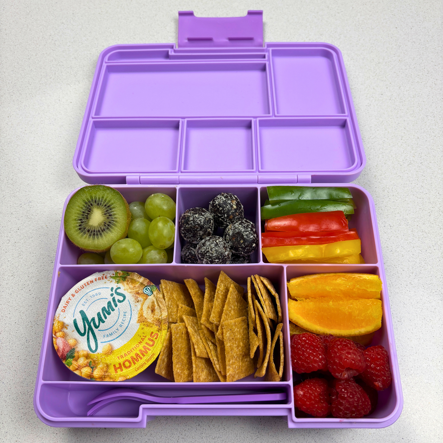 LUNCHPOP Kids Lunch Box - Purple POP!